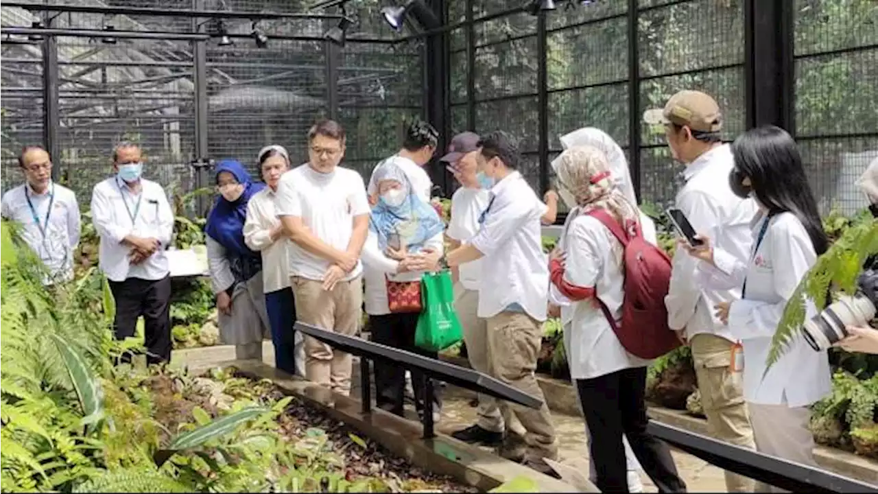 Kepala BRIN Canangkan Taman Nepenthes di Kebun Raya Bogor sebagai Wahana Edukasi