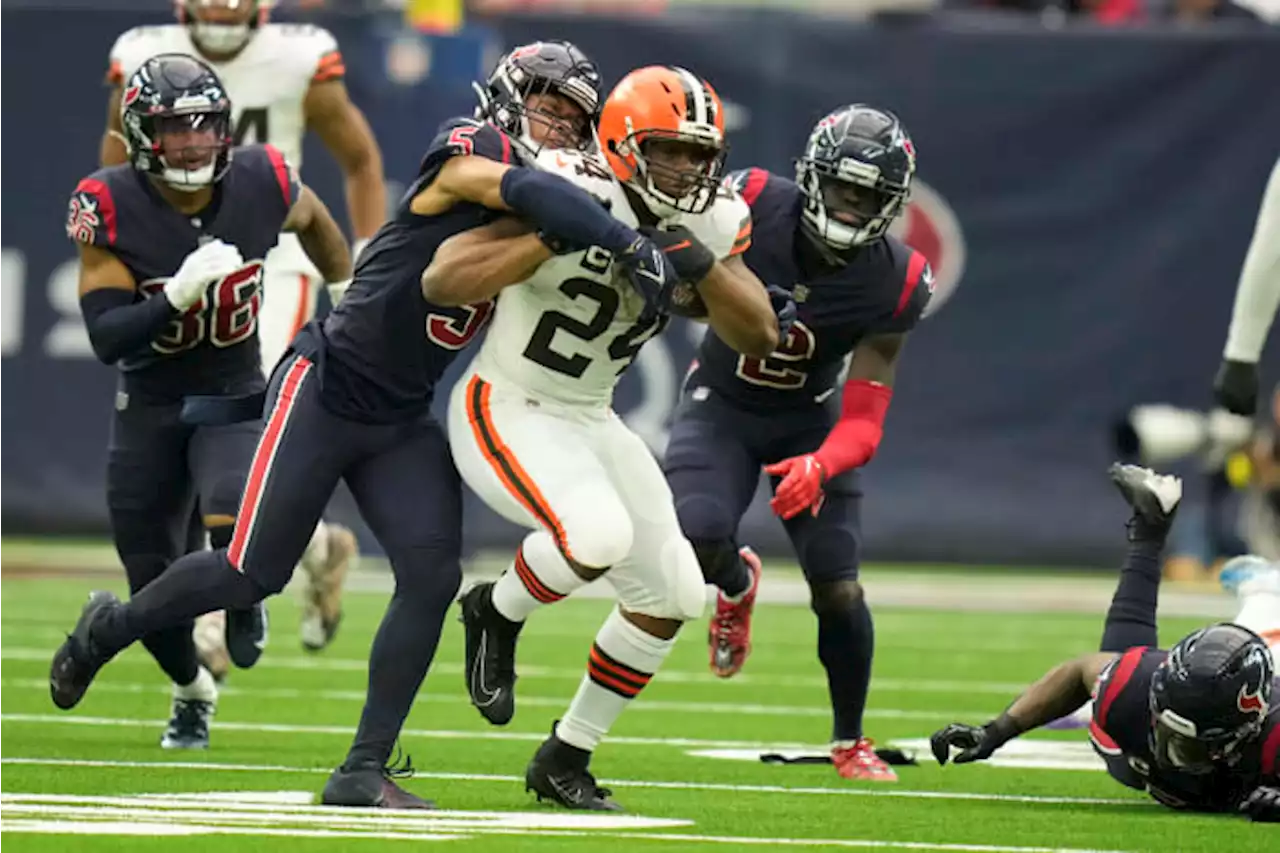 Texans rookie Jalen Pitre intercepts third pass of season, shifted to ‘natural’ free safety spot