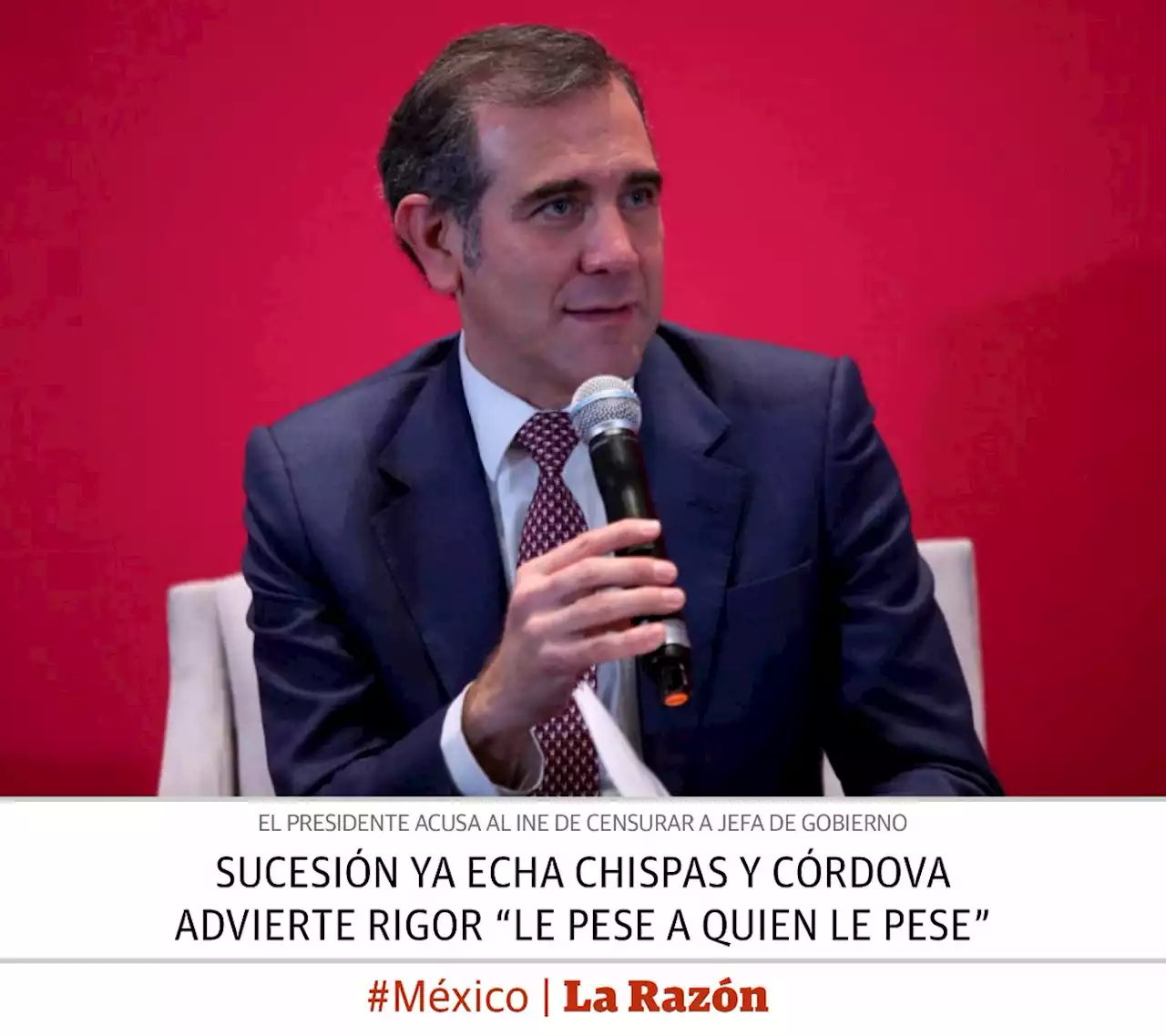 Sucesión ya echa chispas y Córdova advierte rigor “le pese a quien le pese”