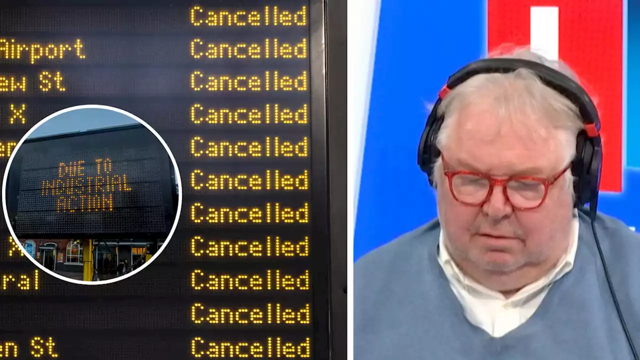 'Sack the lot of them!': Nick Ferrari callers come head to head debating rail strikes