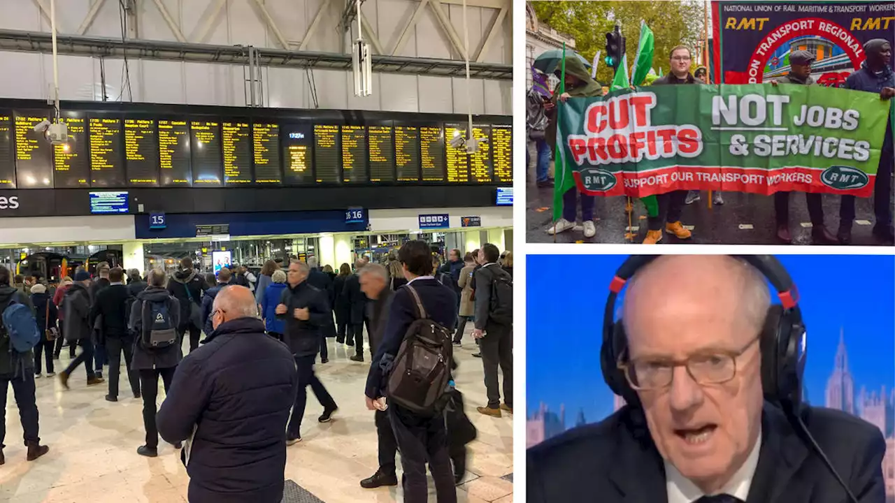 Union accused of ‘holding country to ransom’ as new Christmas train strike announced