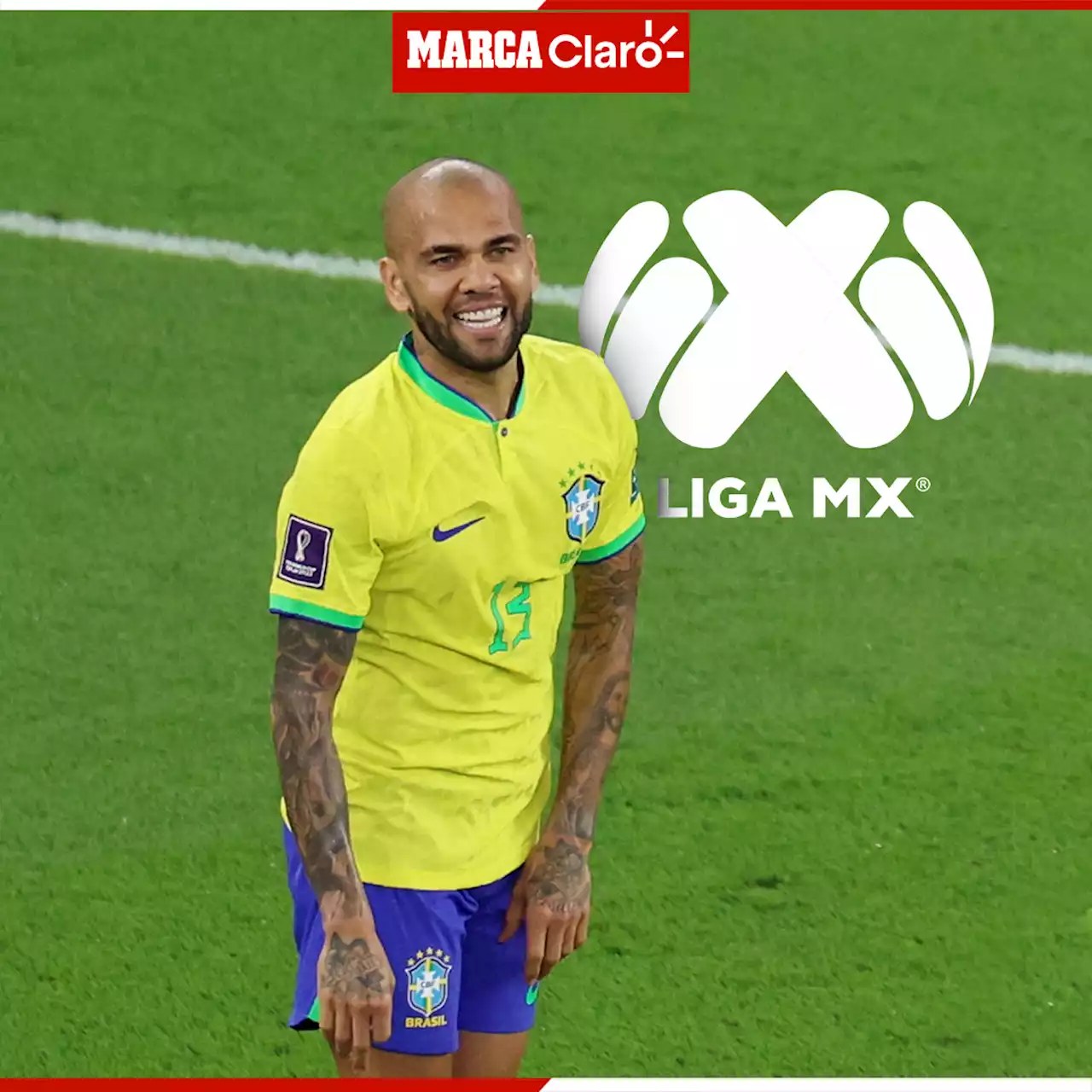 Dani Alves, el único jugador de la Liga MX que queda con vida en Qatar 2022