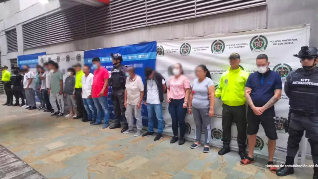 [VIDEO] A los 30 sujetos que capturaron por delinquir en el centro de Medellín los encarcelaron