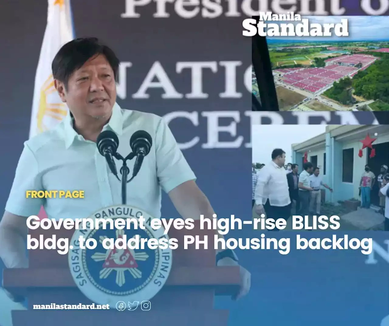 Government eyes high-rise BLISS bldg. to address PH housing backlog