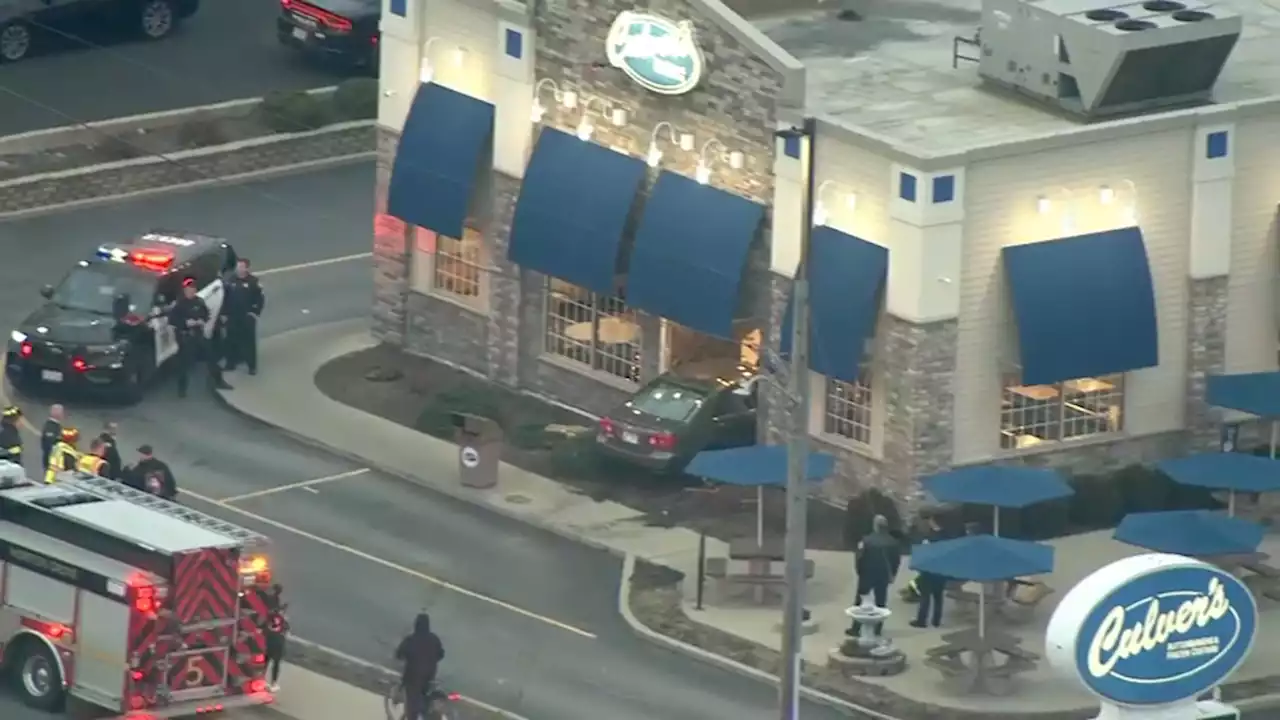 At Least 3 Customers Injured After Car Crashes Into North Suburban Culver's