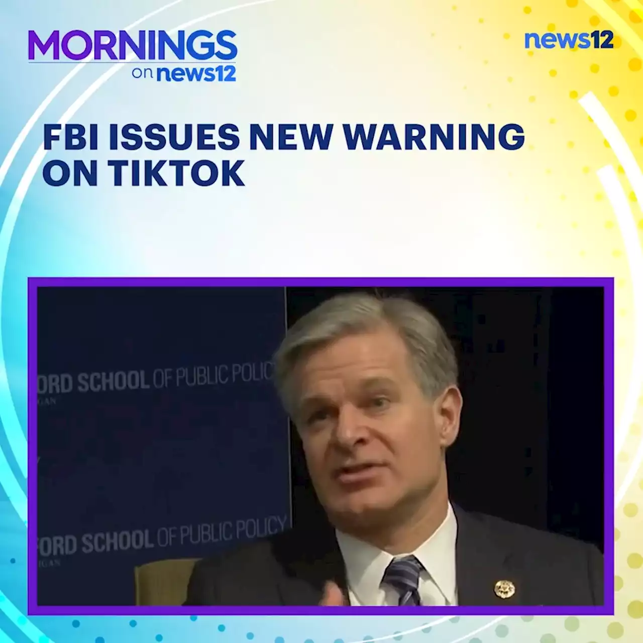 FBI director warns TikTok 'in the hands of a government that doesn't share our values'