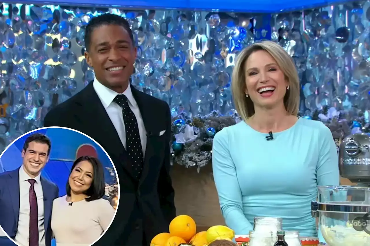 T.J. Holmes, Amy Robach still getting paid after being yanked from ‘GMA3’