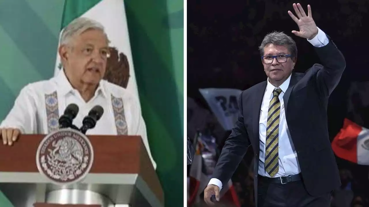 AMLO dice que no tiene problema con Monreal pero lanza advertencia a inconformes con la encuesta