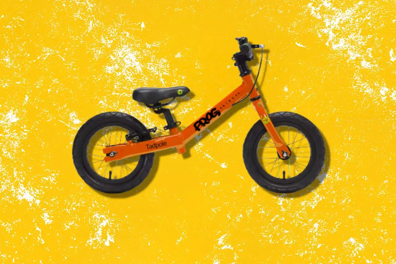 18% off Frog Tadpole Kids Balance Bike | Cycling deals from Dealclincher