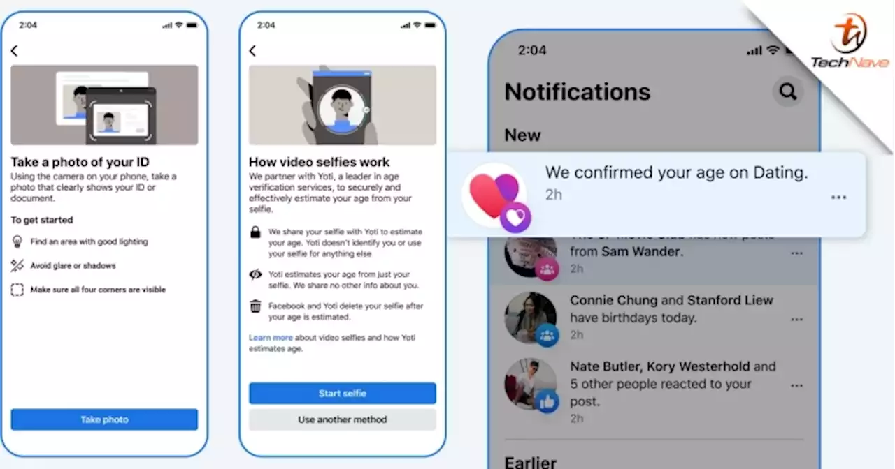 Meta introduces age verification tests to Facebook Dating | TechNave