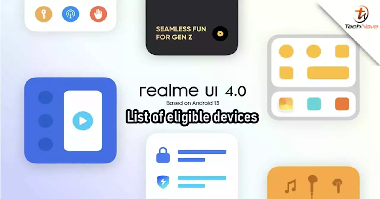 realme reveals list of eligible devices for realme UI 4.0 update | TechNave