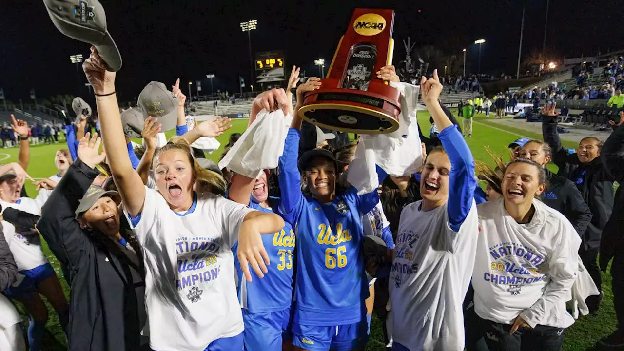 UCLA wins NCAA women's soccer national title after comeback victory over North Carolina