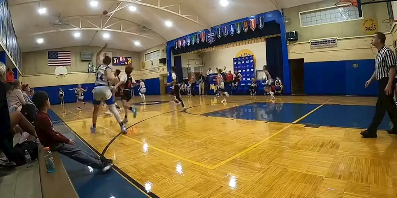 Middle schooler wins team basketball game with incredible ‘full-court buzzer-beater’