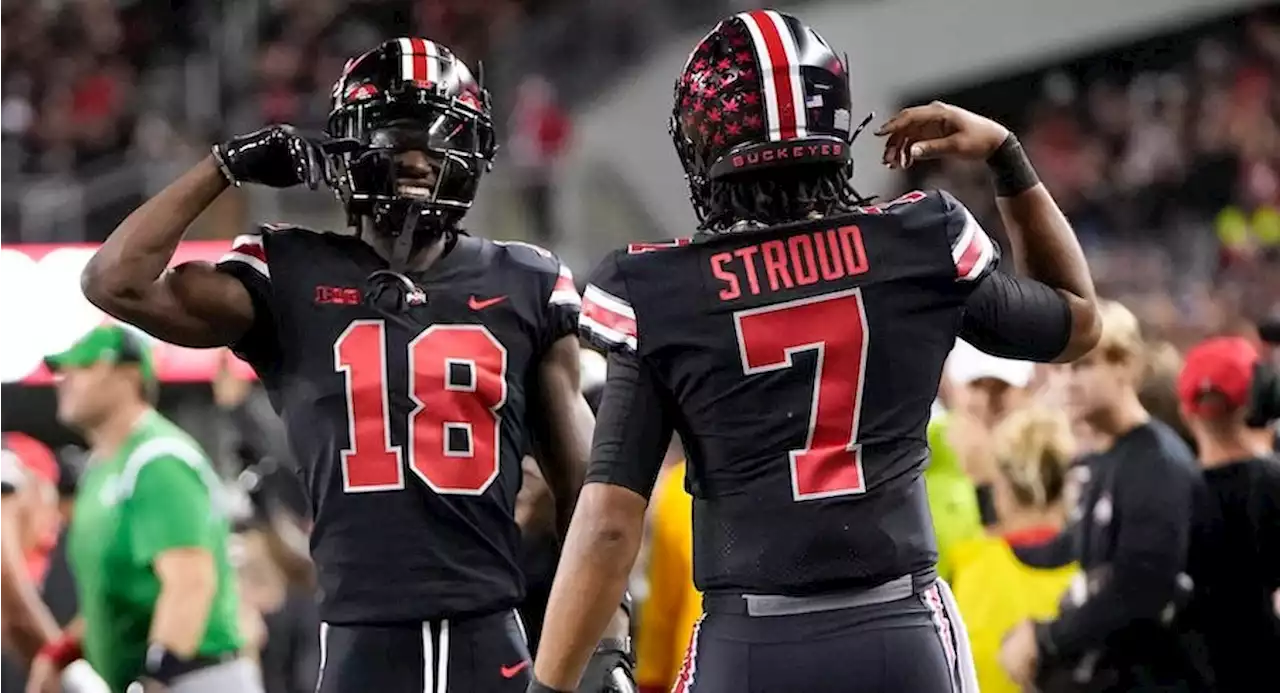 C.J. Stroud, Marvin Harrison Jr., Paris Johnson Jr., J.T. Tuimoloau and Tommy Eichenberg Lead 10 AP All-Big Ten Selections from Ohio State