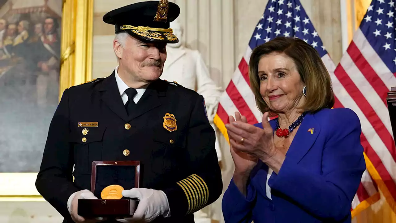 Officers who defended Capitol from mob of Trump supporters honored with Congressional Gold Medals