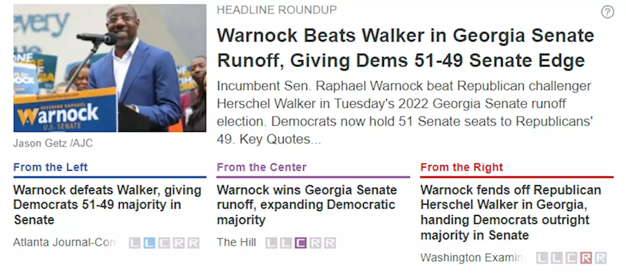 Warnock Beats Walker in Georgia Senate Runoff, Giving Dems 51-49 Senate Edge