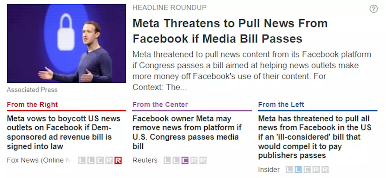 Meta Threatens to Pull News From Facebook if Media Bill Passes