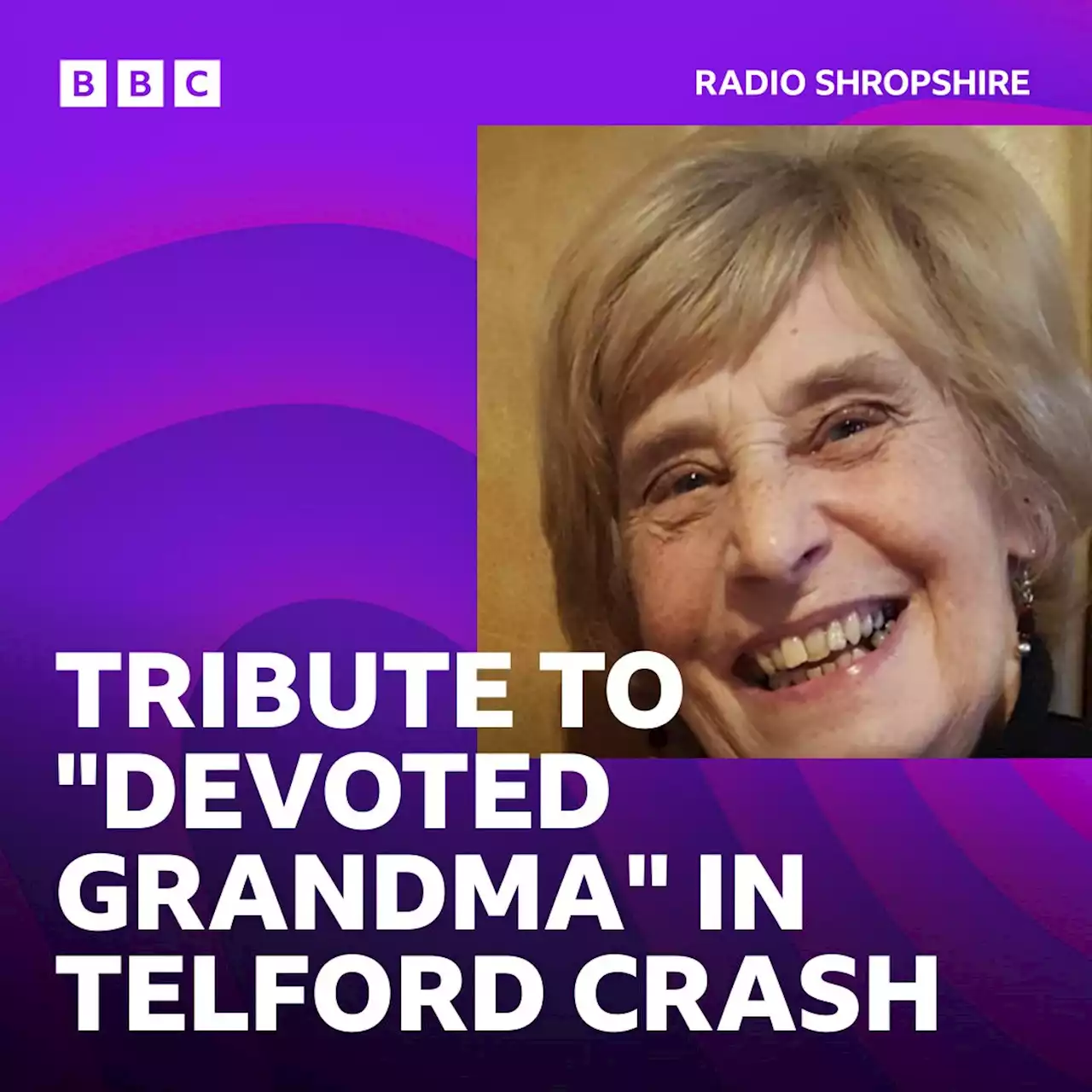 Tribute to 'devoted grandma' killed in Telford crash