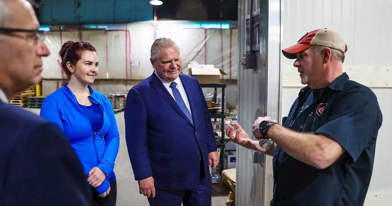 Ontario brewery taking heat after Doug Ford stopped by for a visit