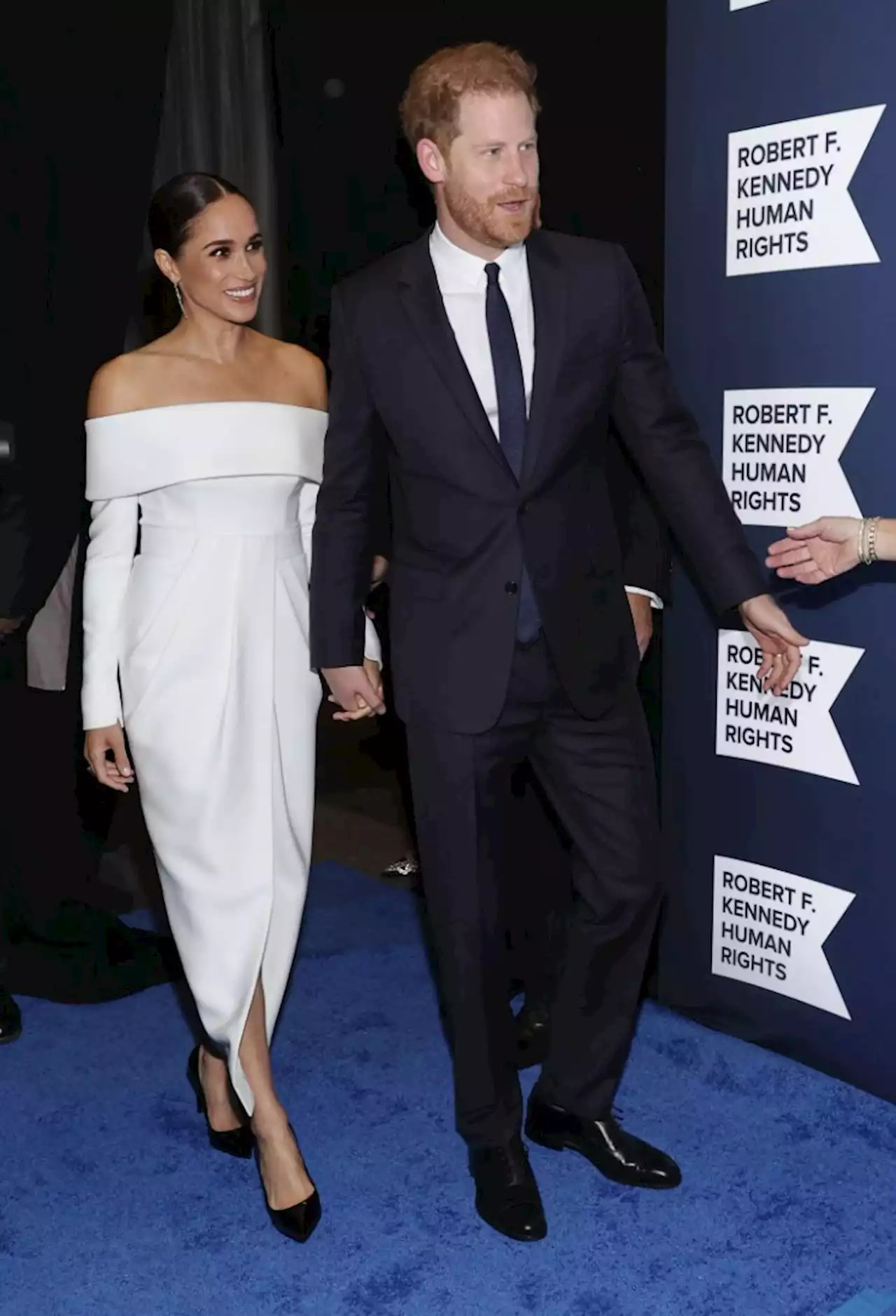 Meghan Markle’s White Louis Vuitton Gown Speaks To Her Style Strengths