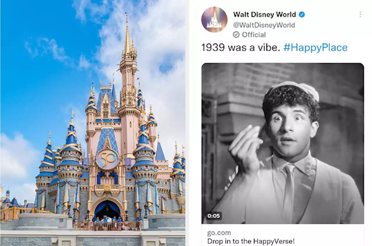 Walt Disney World Tweeted '1939 Was A Vibe' And Deleted It After Everyone Pointed Out That It Was The Beginning Of World War II