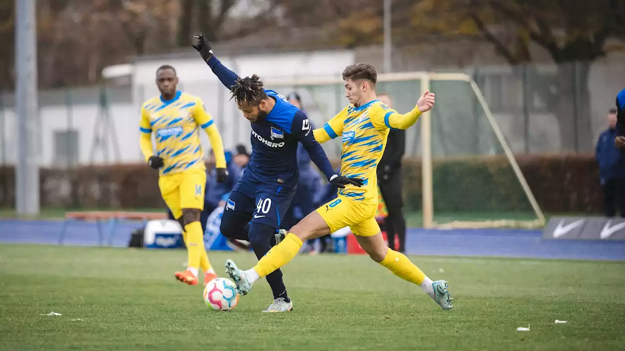 Hertha gewinnt 1:0 im Test gegen Braunschweig