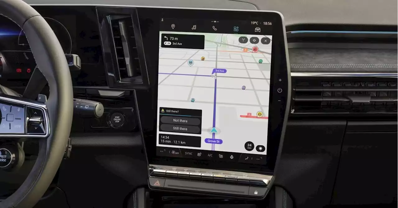 Waze est tellement utilisée en France qu'elle va être intégrée au système des Renault