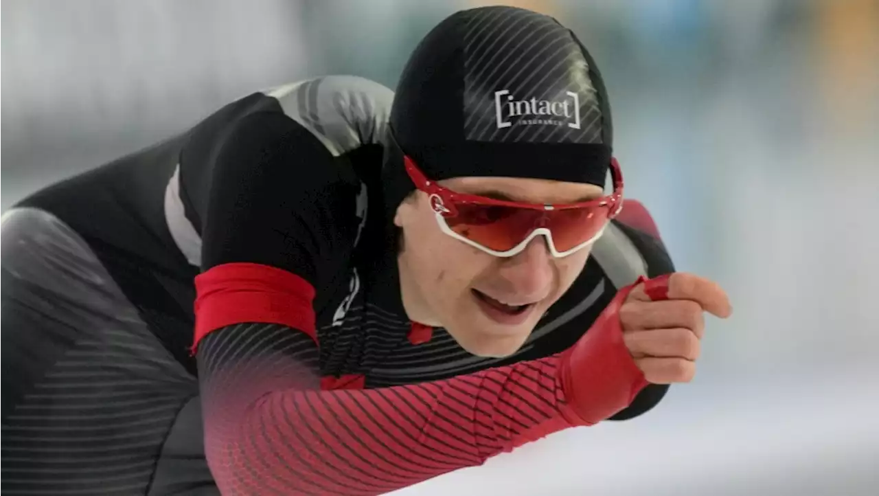 Team Canada speed skater Connor Howe preparing for World Cup races in Calgary