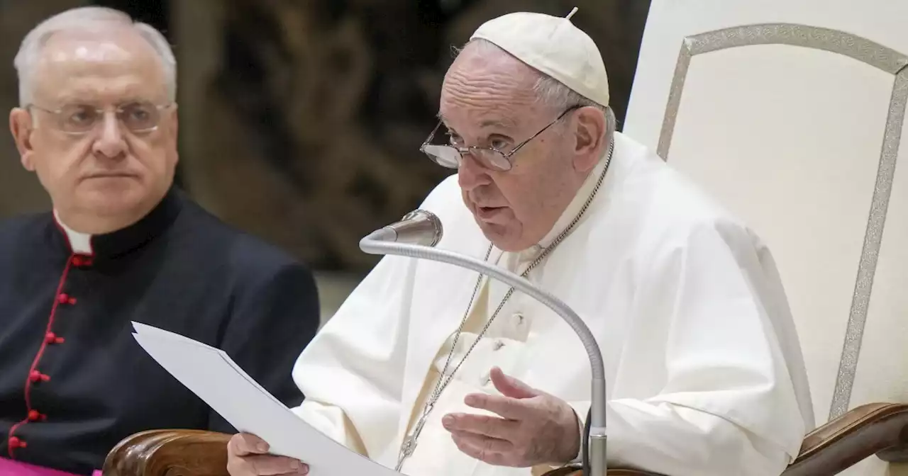 Pope Francis likens Russia's atrocities in Ukraine to Holocaust