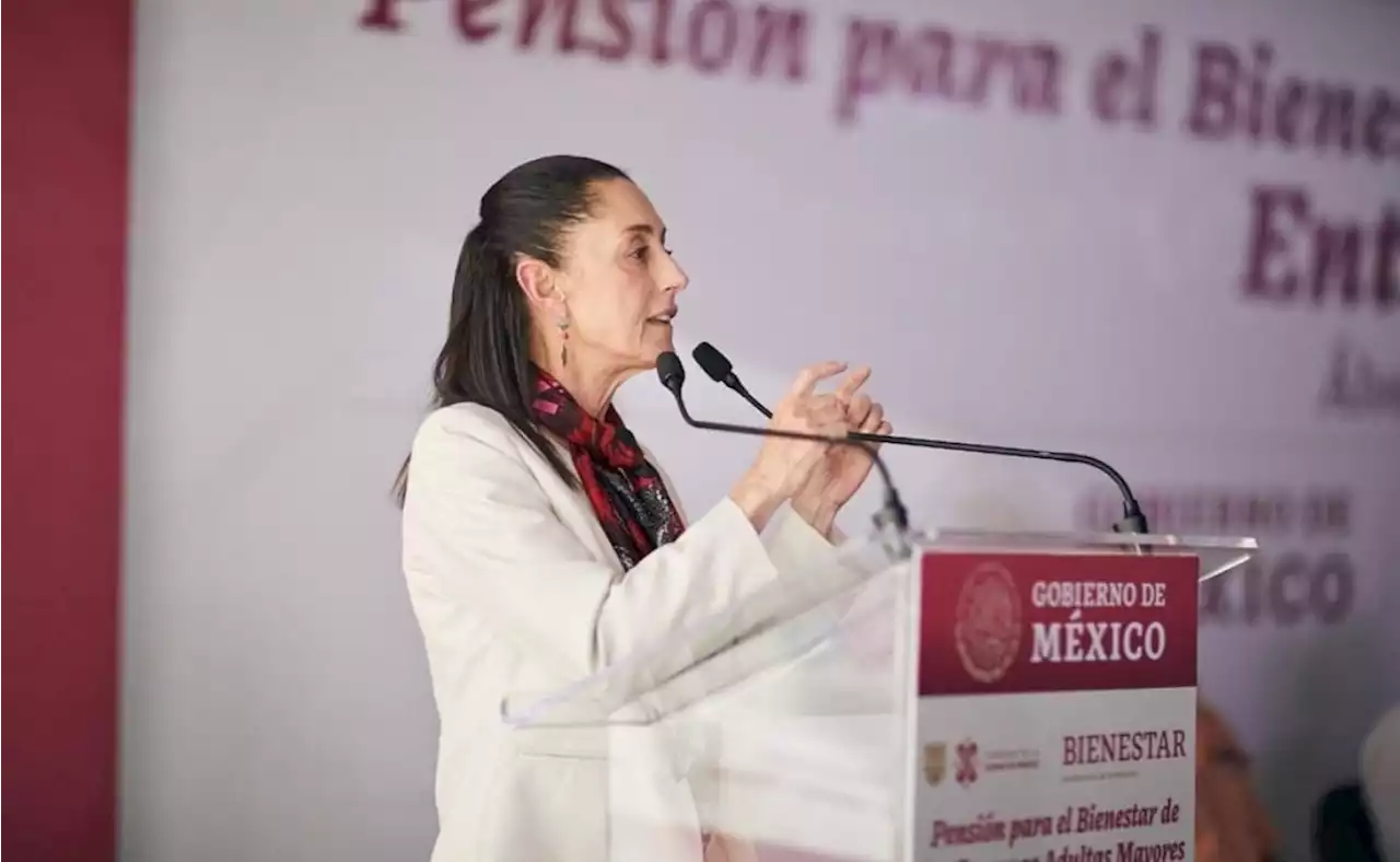 'No están de acuerdo con que encabece las encuestas'; Sheinbaum sobre medidas cautelares del INE