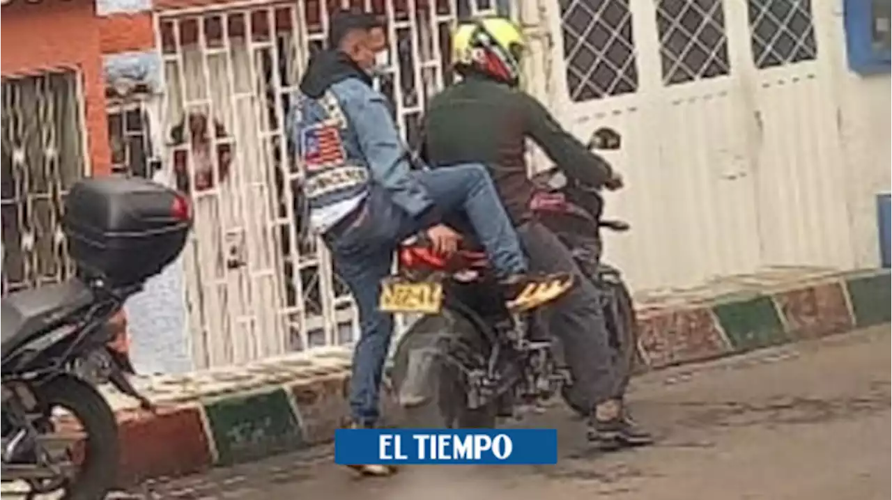 Cobrador de préstamos fue robado por hombres armados en moto