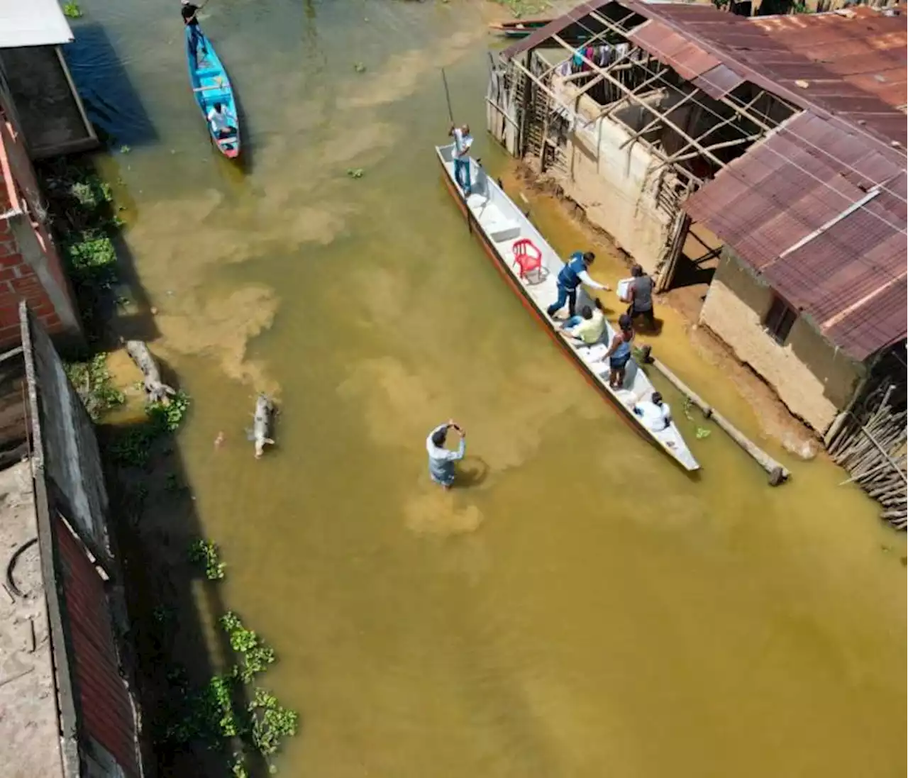 Así se les hace frente a las emergencias por inundaciones a orillas del Dique