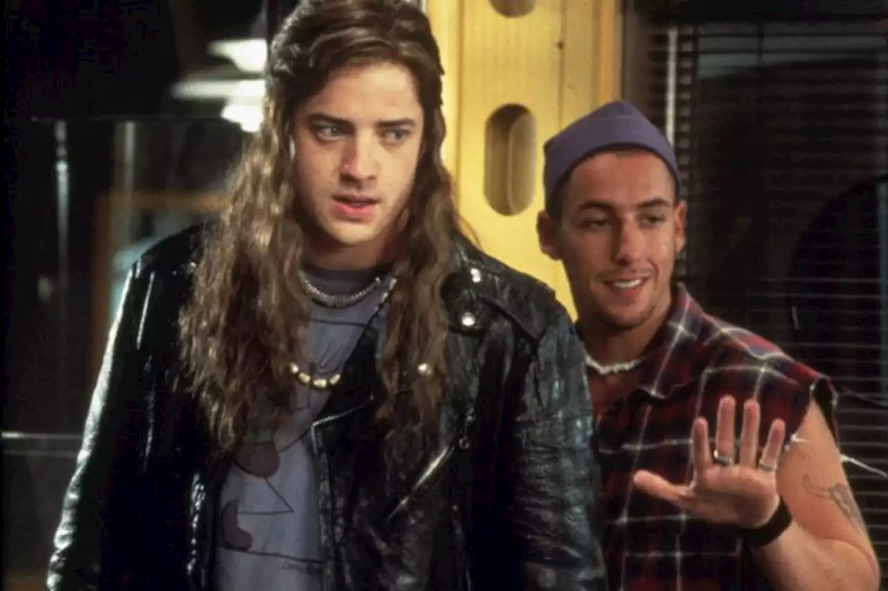 Adam Sandler Explains Why He Had To Fight For Brendan Fraser To Be Cast In ‘Airheads’