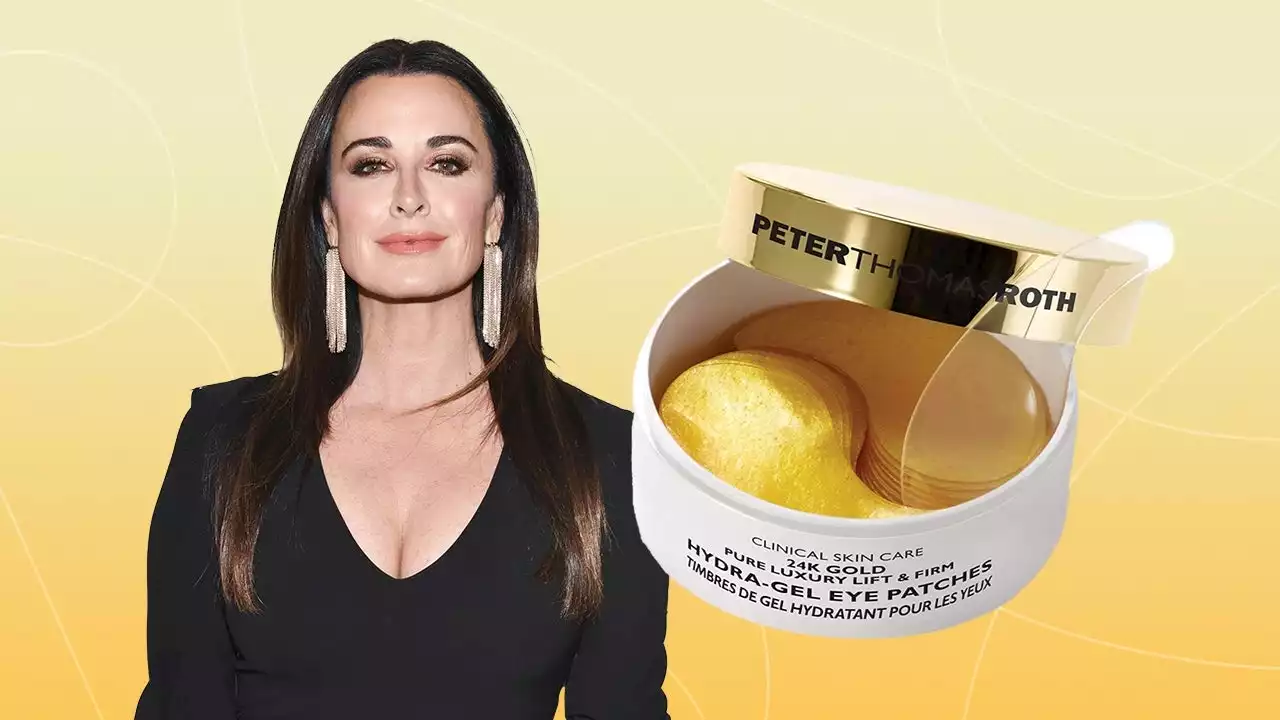 Kyle Richards' 24K Gold Peter Thomas Roth Eye Patches Are on Amazon