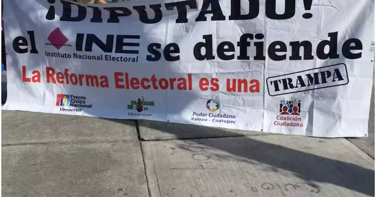 Opositores rechazan reforma electoral constitucional de López Obrador