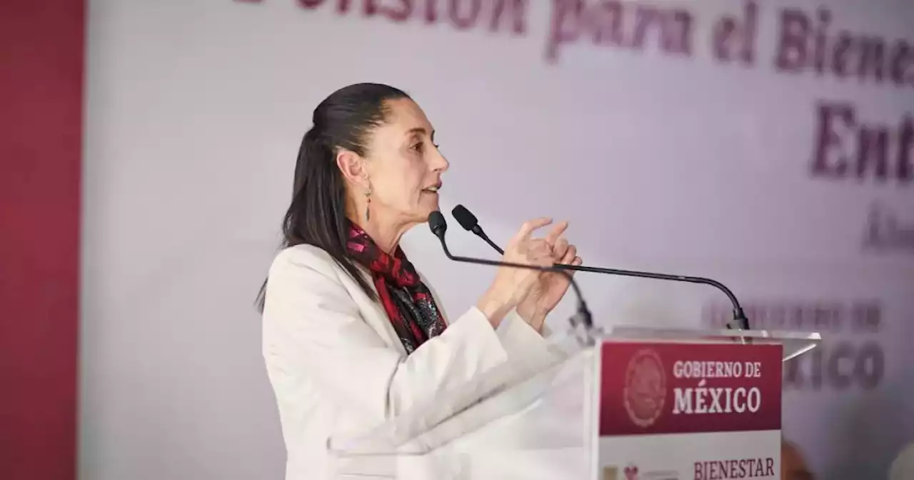 Sheinbaum: “Les cuesta mucho pensar que una mujer está arriba en las encuestas”