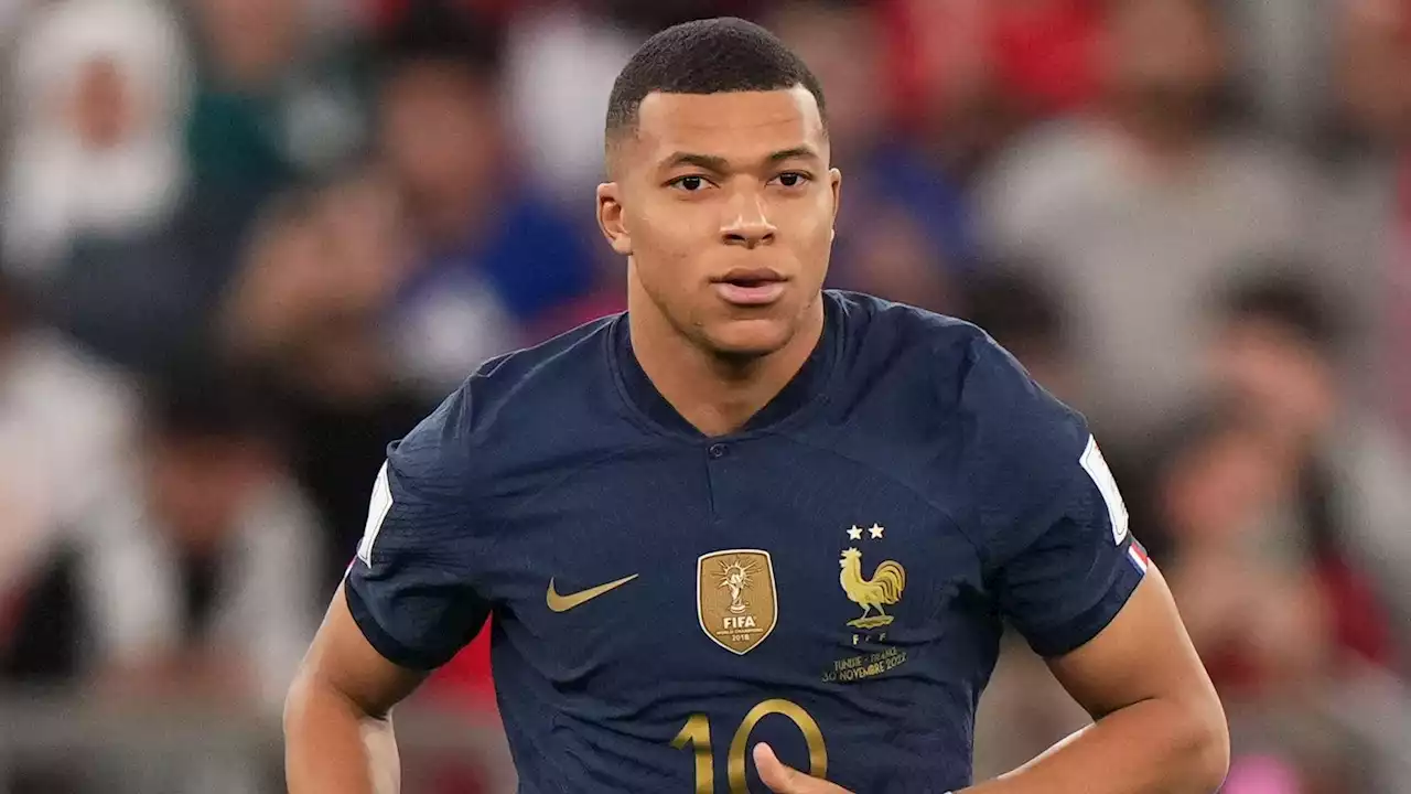 France attacker Kylian Mbappe 'at the same level' as England star with 'humongous talent'