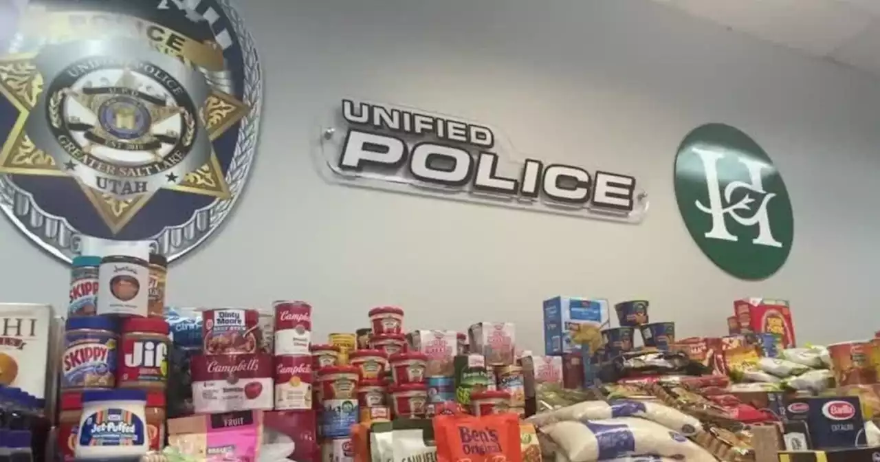 Competition between Utah first responders helps stock food pantries