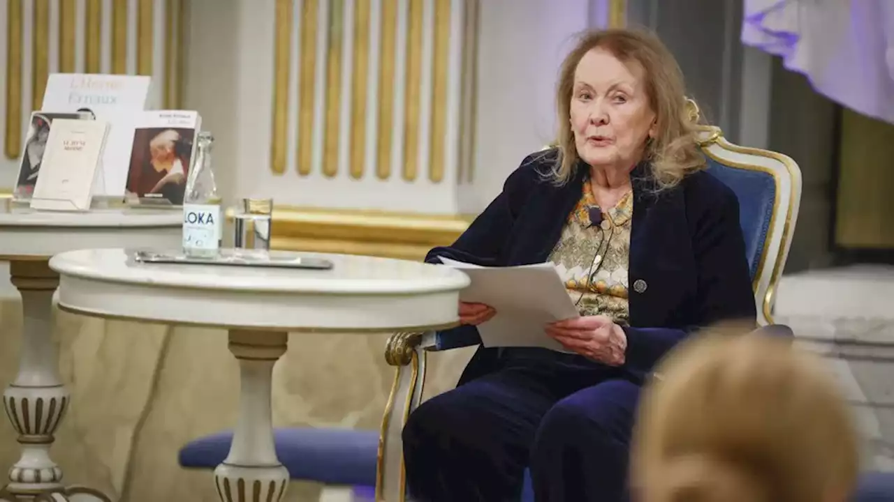 'Ecrire pour venger ma race' : le discours d’Annie Ernaux, prix Nobel de littérature, devant l’Académie suédoise