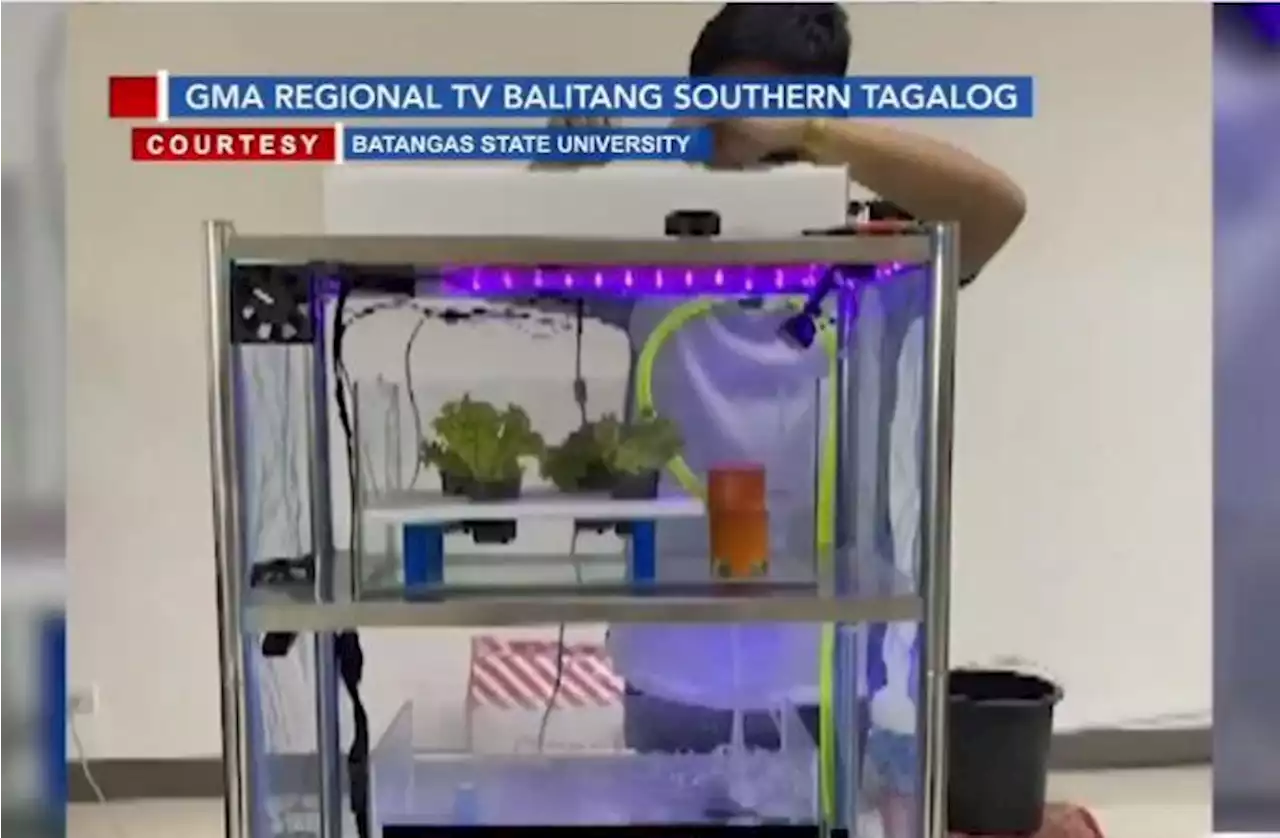 Batangas State University students bag innovation award in Singapore for ‘A.I.-Quaponics 360’