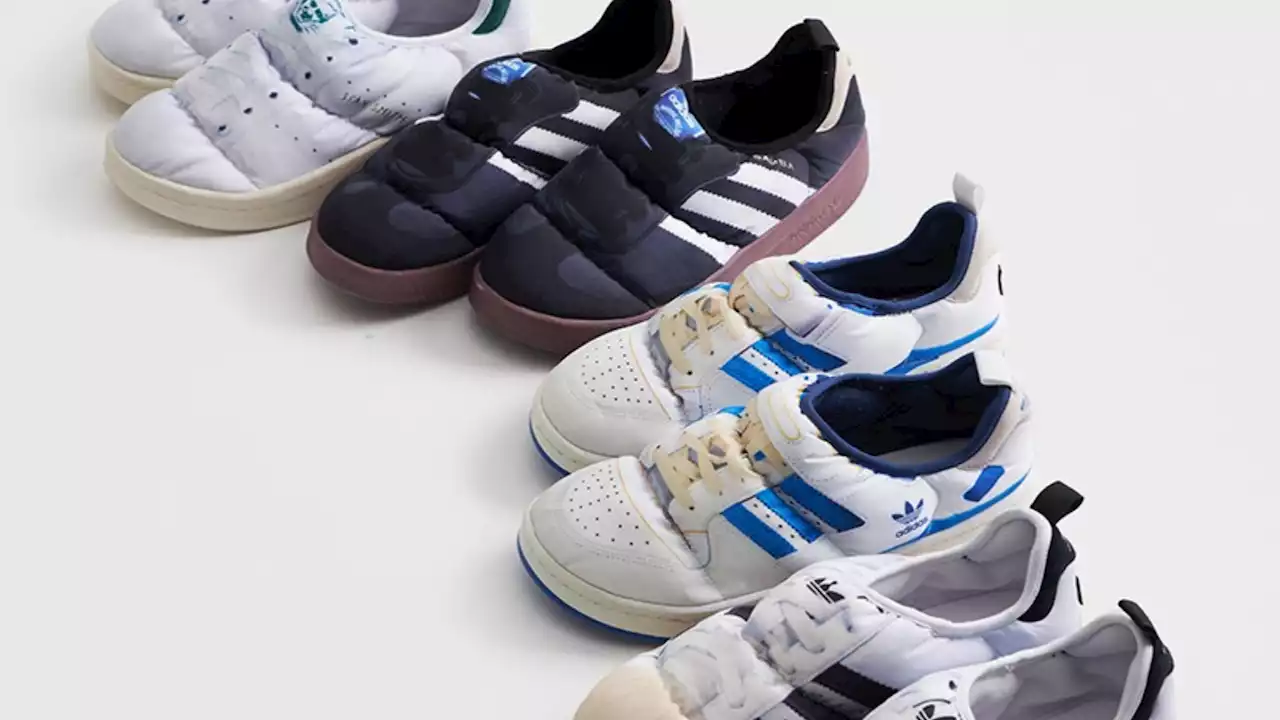 Voici les 'Puffylette' : les nouvelles baskets-chaussons d'Adidas qu'on ne va pas vouloir quitter de l'hiver - Grazia