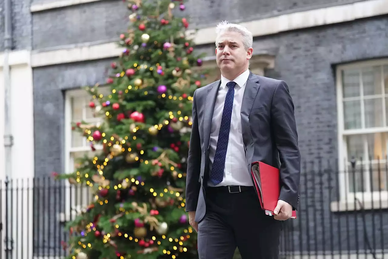 Health Secretary Steve Barclay Rejects Calls To Offer NHS Staff More Money