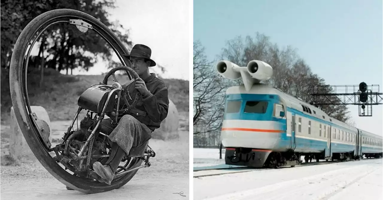 11 of the Wackiest Vehicle and Transportation Ideas Ever Devised