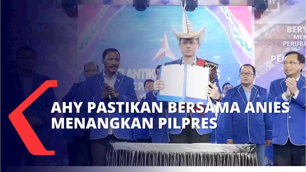 AHY Pastikan Bersama Anies Berjuang Menangkan Pilpres 2024