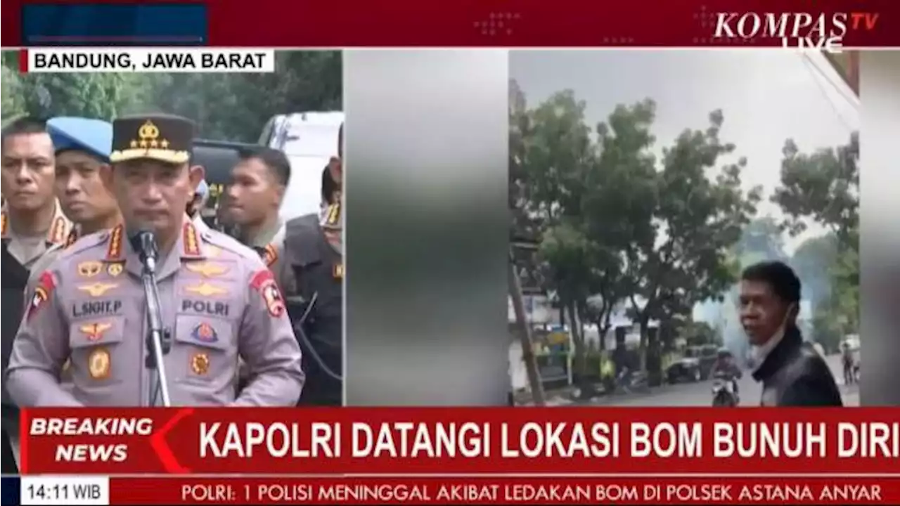 Kapolri Ungkap Identitas Pelaku Bom Bunuh Diri di Polsek Astana Anyar: Residivis Bom Cicendo