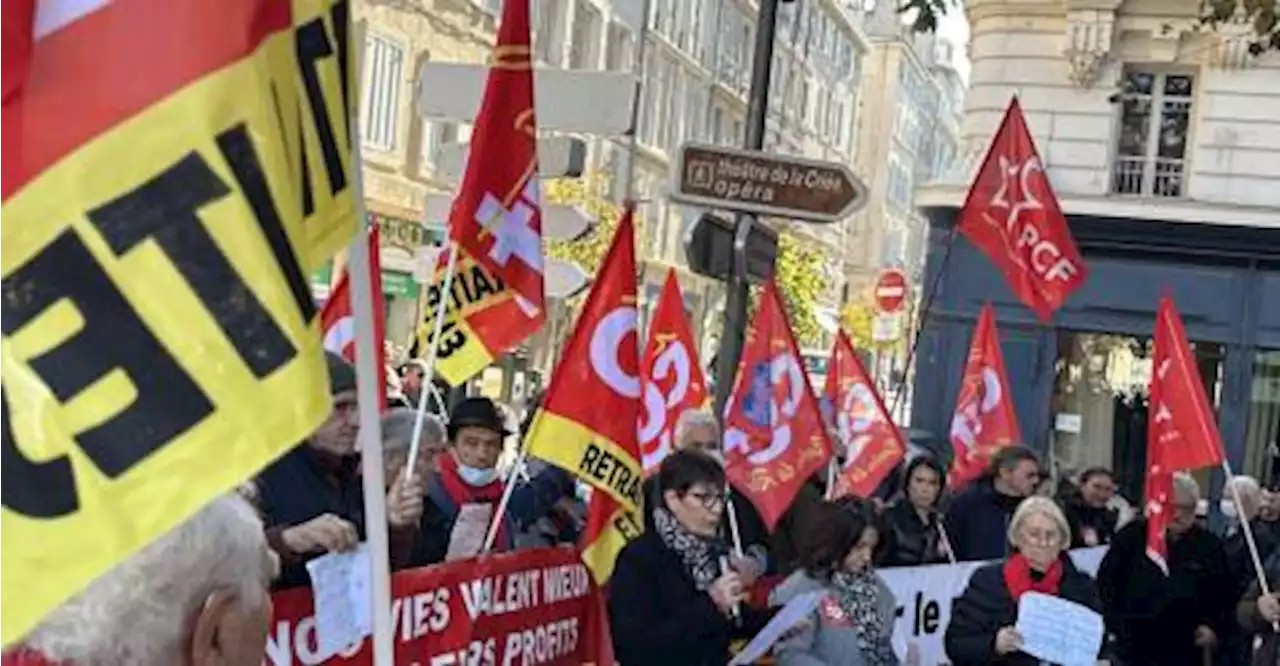 Premier round de mobilisation pour les actifs et retraités à Marseille