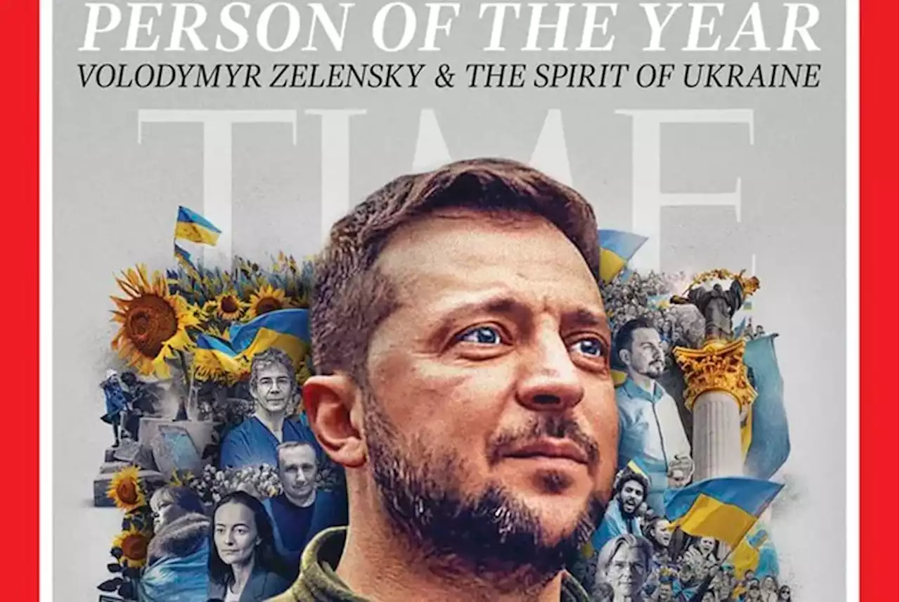 Volodimir Zelensky y el “espíritu de Ucrania” son la “persona del año” de la revista Time