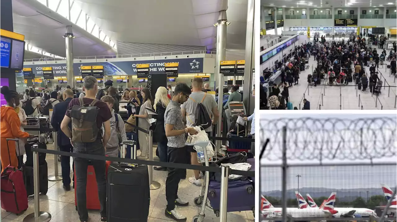 Christmas travel misery as Border Force announces eight days of strikes at Britain's major airports