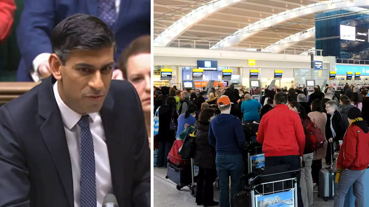 Rishi Sunak vows to hit unions with 'tough laws' to stop strike chaos as Border Force becomes latest to join walkouts