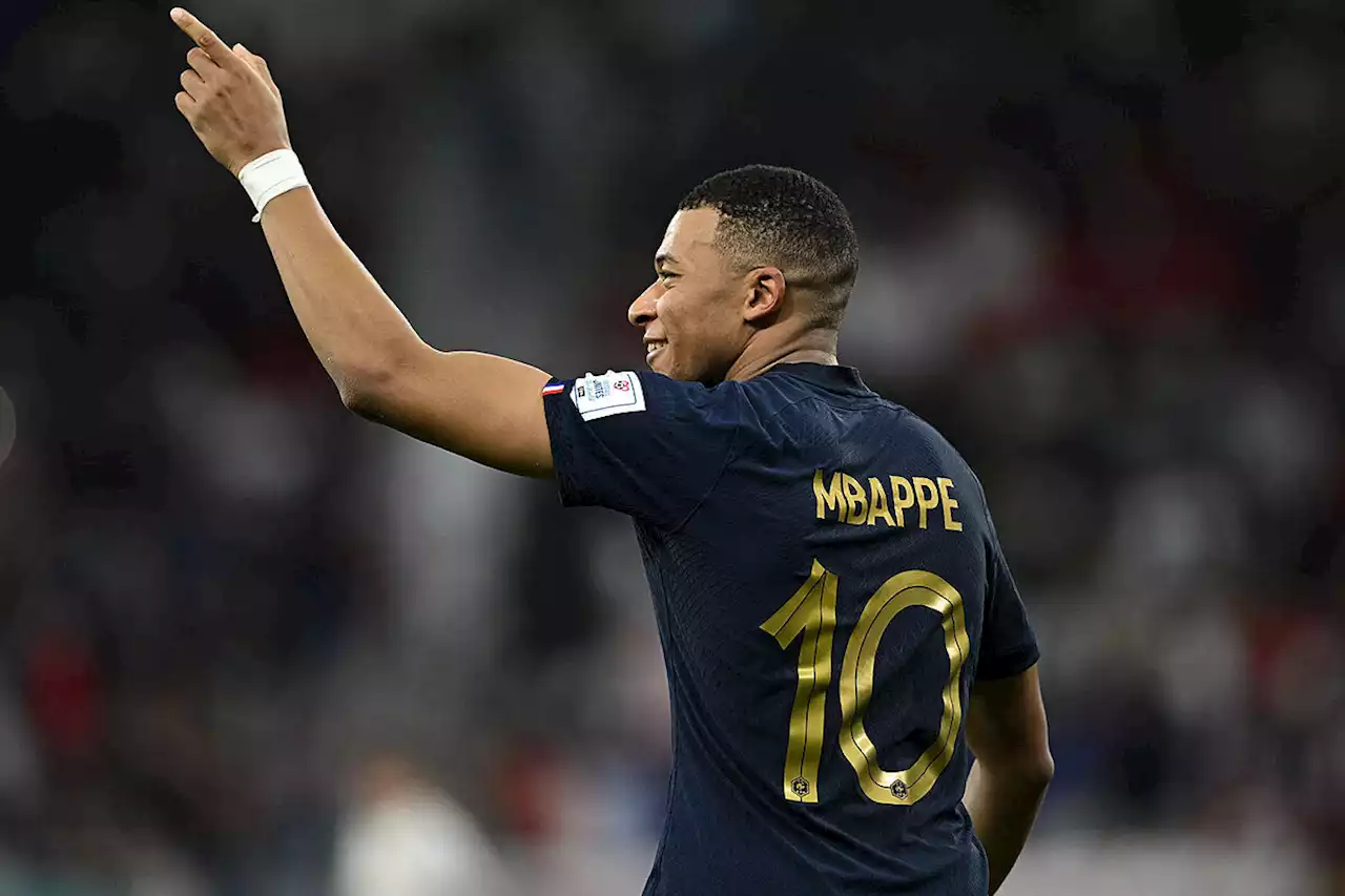 Kylian Mbappé, a la altura de cuatro leyendas mundialistas